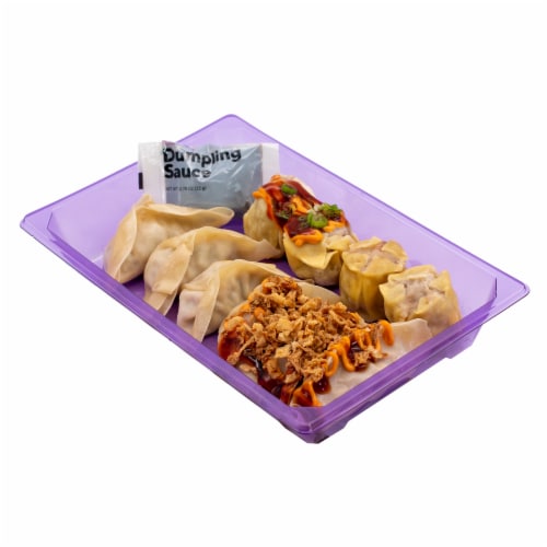 Japanese Food Express Inc Third Party Delivery Kroger Dumpling Combo Sushi Perspective: front