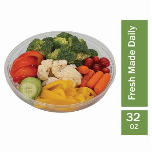 Fresh Cut Signature Vegetable Bowl Perspective: front