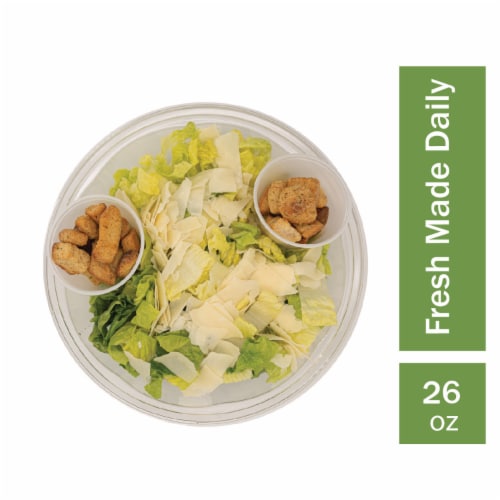 Fresh Made Kroger® Family Size Caesar Salad Bowl Perspective: front