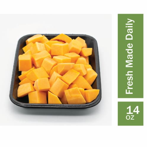 Butternut Squash Cubes Perspective: front