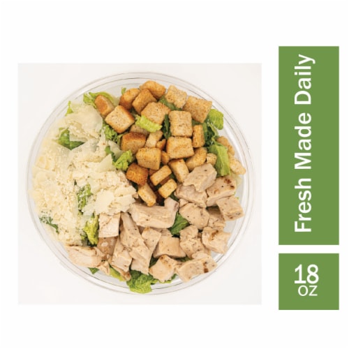 Fresh Made Family Caesar Salad Perspective: front
