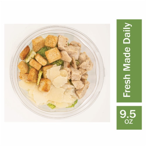 Fresh Made Caesar Salad Perspective: front