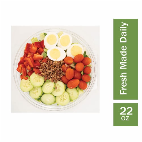 Fresh Made Family Cobb Salad Perspective: front