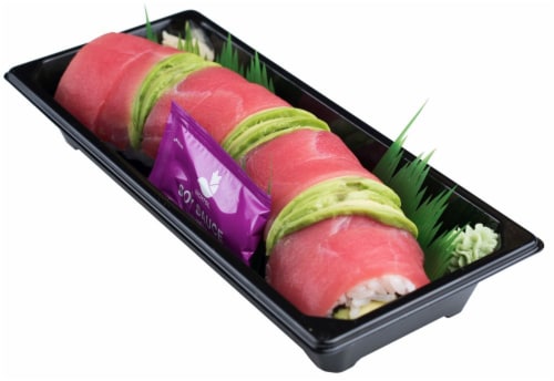 Snowfox Dragon Roll (NOT AVAILABLE BEFORE 11:00 AM DAILY) Perspective: front
