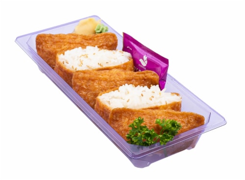 Japanese Food Express Inari Sushi Perspective: front