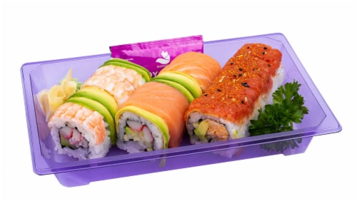 Japanese Food Express Inc Mixed Combo Sushi Perspective: front