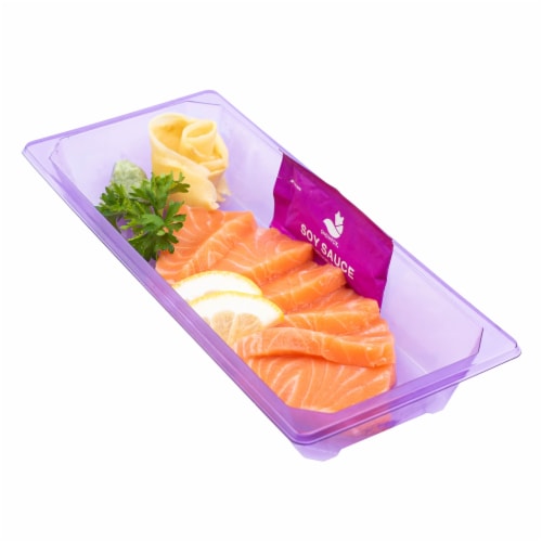 Japanese Food Express Inc Tuna Salmon Sushi Perspective: front