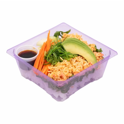 Crab Salad Poke Perspective: front