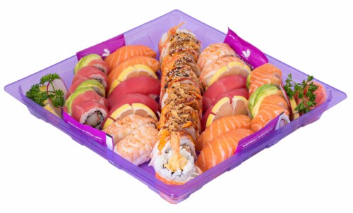 Japanese Food Express Inc Sunshine B Party Sushi Platter Perspective: front