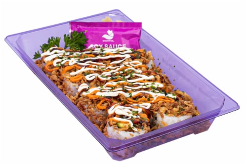 Japanese Food Express Inc Blue Ridge Sushi Roll Perspective: front
