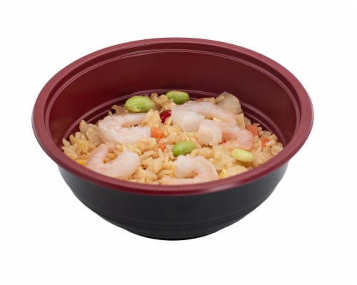Japanese Food Express Inc Shrimp Fried Rice Bowl Perspective: front