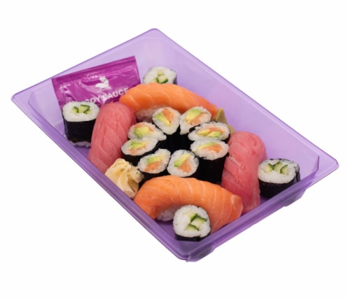 Japanese Food Express Inc Kroger Spring Flower Sushi Combo Perspective: front
