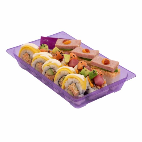 JFE Kroger Hawaiian Sushi Combo Perspective: front