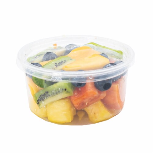 Fresh Cut Tropical Fruit Mix Perspective: front