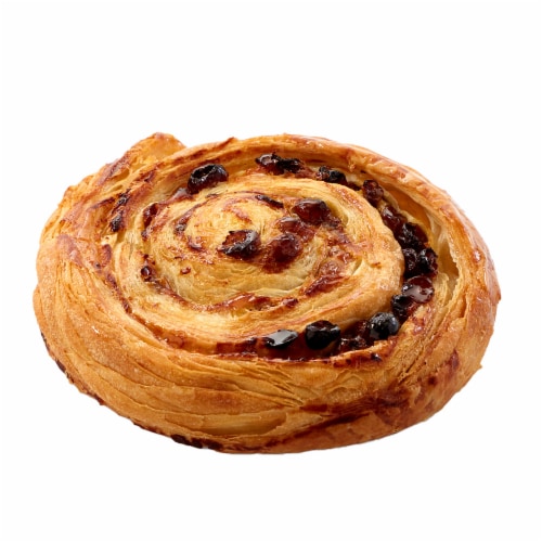 Raisin Croissant Roll Perspective: front