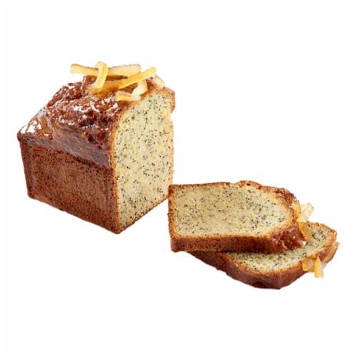 Small Lemon Poppy Cake Perspective: front