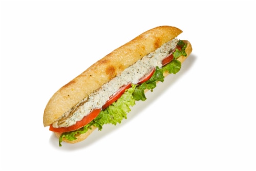 Japanese Food Express Sesame Brie Sandwich Perspective: front