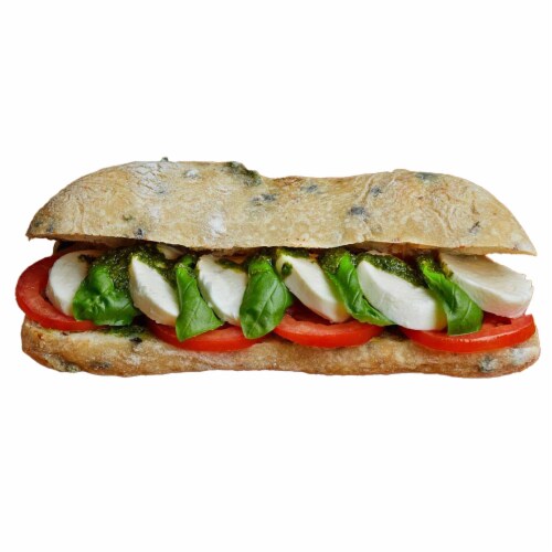Japanese Food Express Tomato Mozzarella Sandwich Perspective: front
