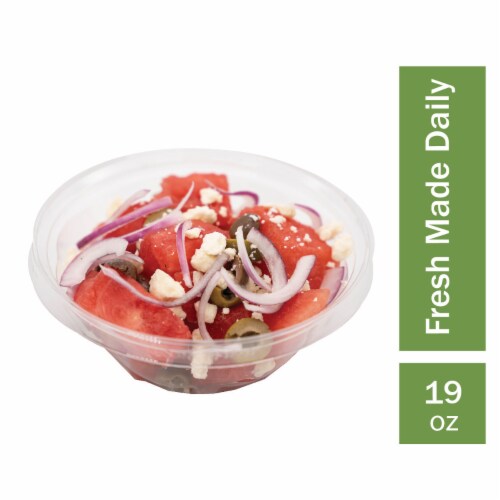 Watermelon Salad Perspective: front