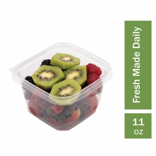 Fresh Cut Berry Kiwi Cup Perspective: front