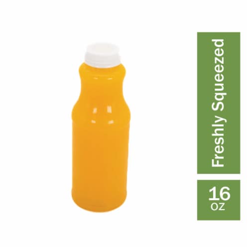 Japanese Food Express Inc Orange Juice Perspective: front