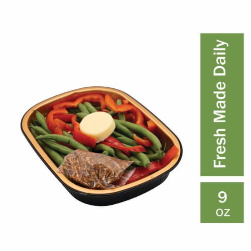 Fresh Made Green Beans Saute Perspective: front