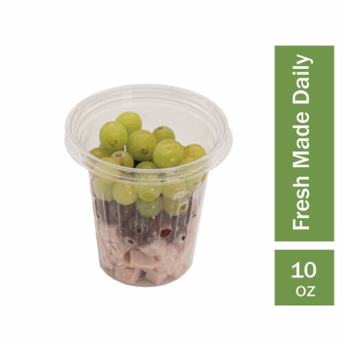 Fresh Made Diced Turkey & Grapes Combo Perspective: front