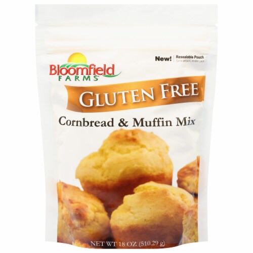 Bloomfield Farms® Gluten Free Cornbread & Muffin Mix Perspective: front