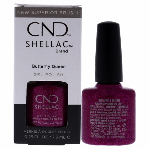 CND Shellac Nail Color Butterfly Queen Nail Polish  oz,  oz - Ralphs