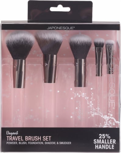 japonesque elegant travel brush set