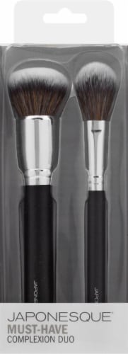 Japonesque Must Have Complexion Brush Duo Perspective: front
