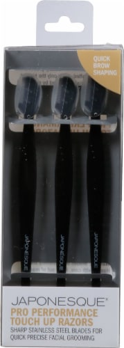 Japonesque Pro Performance Touch Up Razors Perspective: front