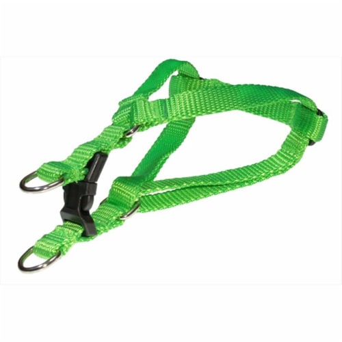 Neon green dog harness top
