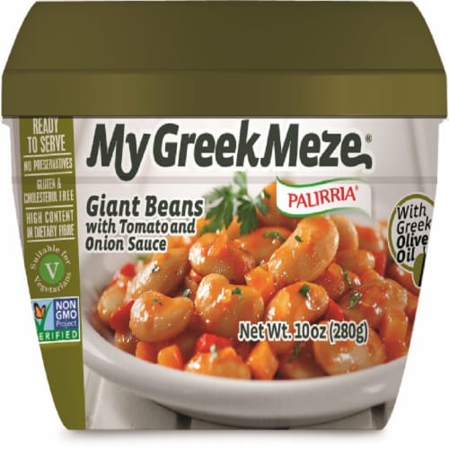 Palirria® My Greek Meze® Giant Beans with Tomato & Onion Sauce Perspective: front