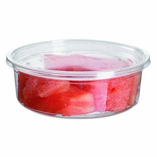 CONTAINER/ Translucent Plastic Deli Container, 8 oz - Food Service