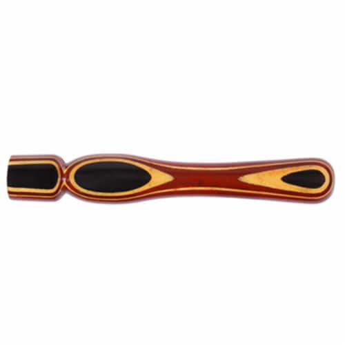 VinoStrumenti Ebony Eye Lamination Wooden Muddler Perspective: front