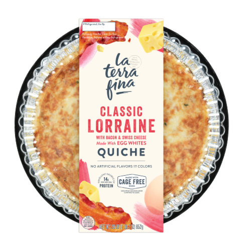 La Terra Fina® Classic Lorraine Quiche Perspective: front