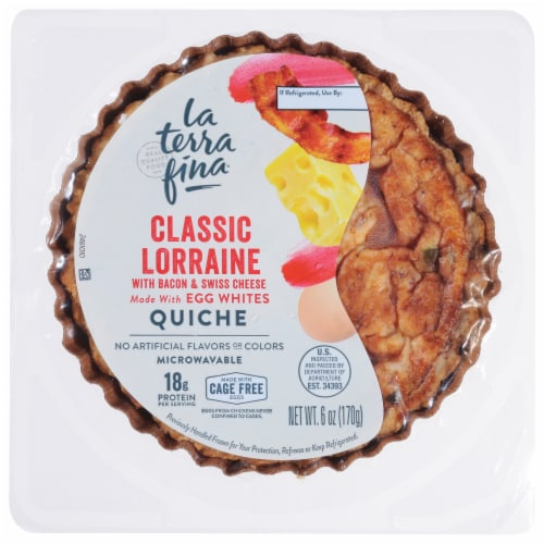 La Terra Fina® Classic Lorraine Quiche, 6 oz - Kroger