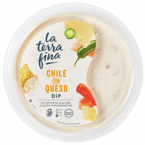 - 10 Kroger Con oz oz, 10 Fina Chile Dip Queso Terra La