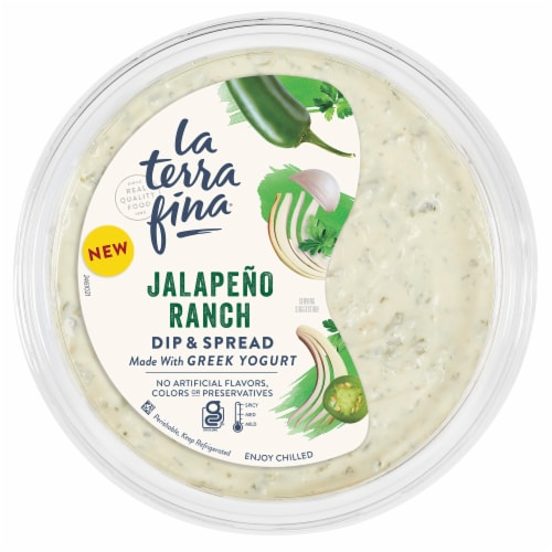La Terra Fina® Jalapeno Ranch Dip & Spread Perspective: front