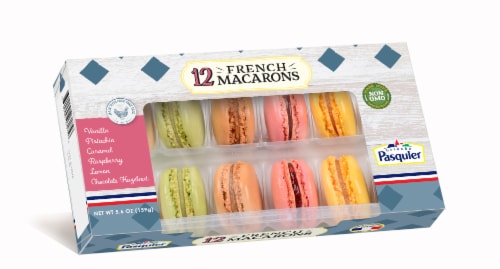Galaxy Desserts French Macarons Perspective: front