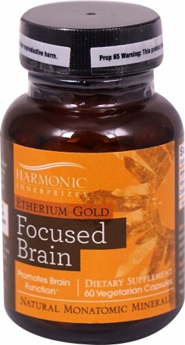 Harmonic Innerprizes Etherium Gold Capsules 300mg Perspective: front