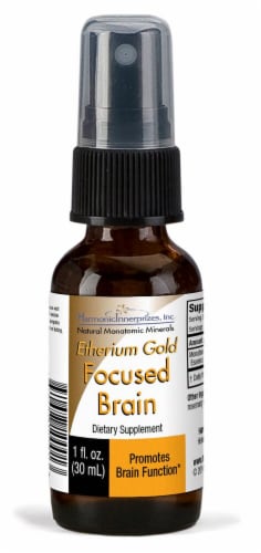 Harmonic Innerprizes  Etherium Gold Mineral Essence Perspective: front