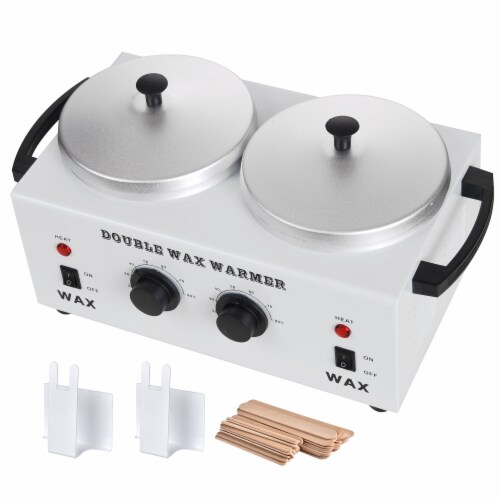 Electric Double Pot Wax Warmer Heater Spa Salon Hot Paraffin Facial Skin  Tool, 1 - Kroger