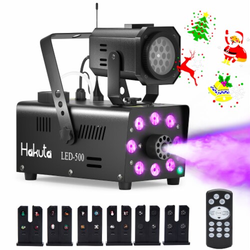 Hakuta Smoke Machine with LED Projector Light and 13