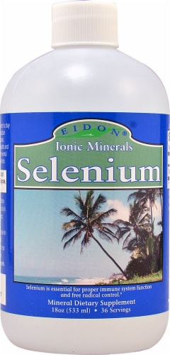 Eidon Ionic Minerals  Selenium Perspective: front