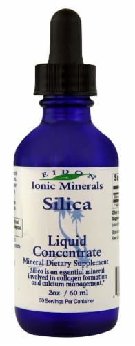 Eidon Ionic Minerals  Silica Liquid Concentrate Perspective: front