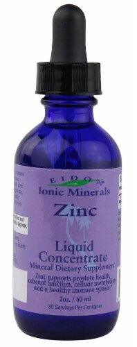 Eidon Ionic Minerals  Zinc Liquid Concentrate Perspective: front
