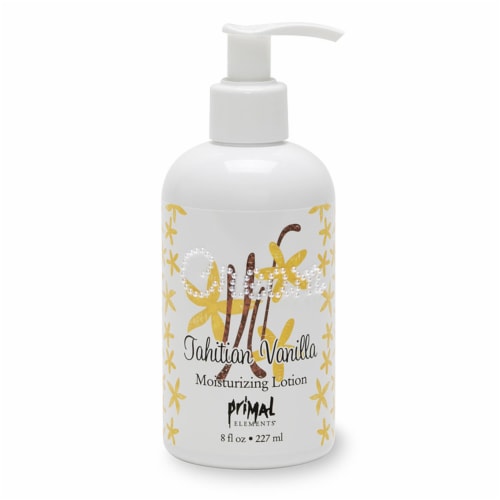 Primal Elements Cream Tahitian Vanilla Moisturizing Lotion Perspective: front
