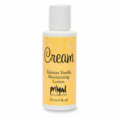 Pimal Elements Cream Tahitian Vanilla Moisturizing Lotion Perspective: front